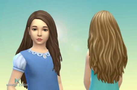 MAE Hairstyle For Girls Sims 4 CC