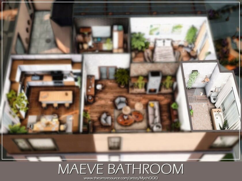 sims 4 cc maeve bathroom by mychqqq 5