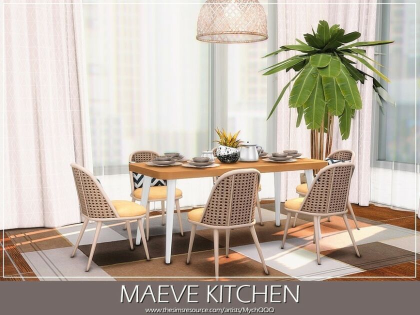 sims 4 cc maeve kitchen by mychqqq 5