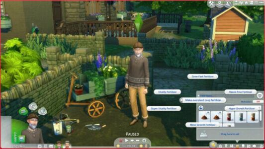 Make Oversized Crop Fertilizer From PET POO By Szemoka Sims 4 CC