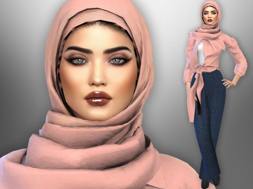 Malika Farhat By Divaka45 Sims 4 CC