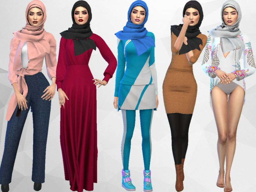 sims 4 cc malika farhat by divaka45 2