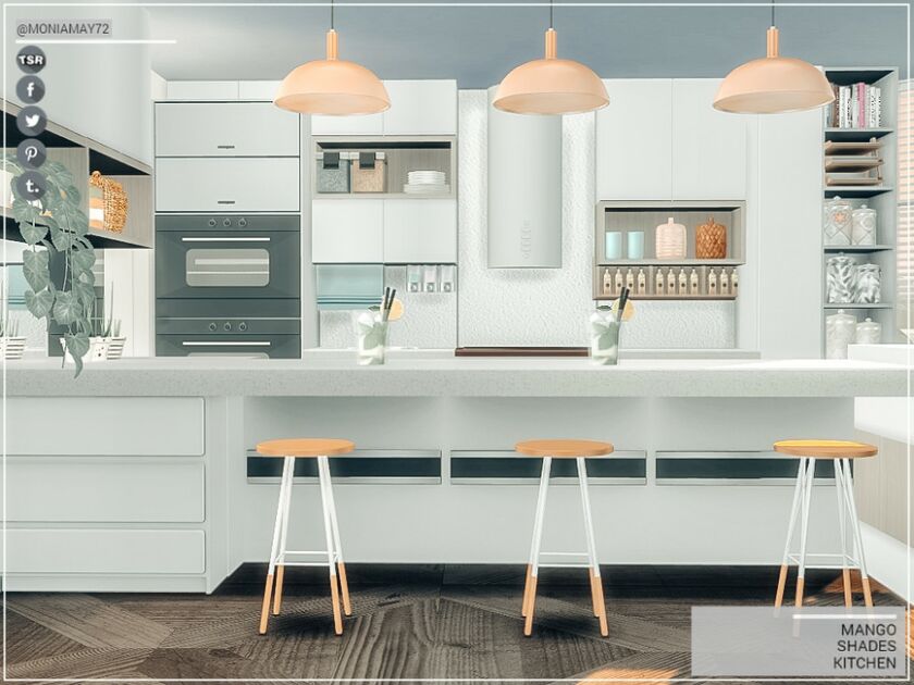 sims 4 cc mango shades kitchen by moniamay72 3