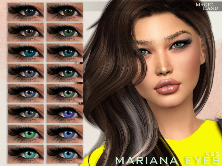 Mariana Eyes N65 By Magichand Sims 4 CC