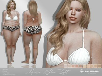 Marissa Skin Light By Msqsims Sims 4 CC