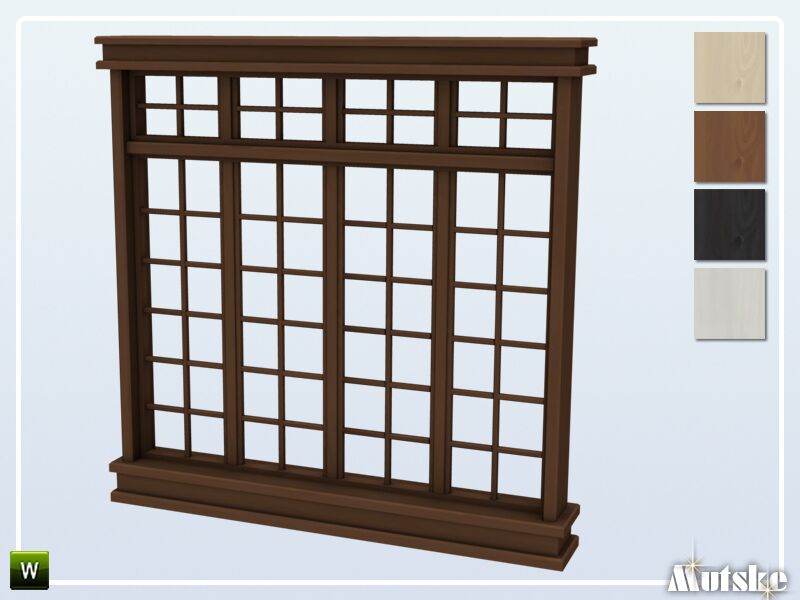 Matrix Window Counter 2×1 By Mutske Sims 4 CC