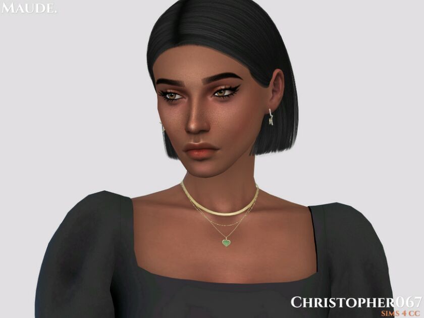 sims 4 cc maude necklace christopher067 by christopher067 2