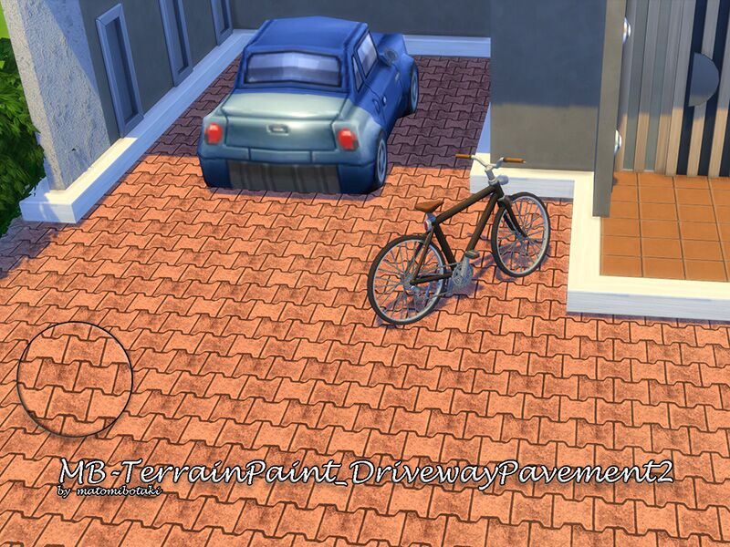 MB-TerrainPaint_DrivewayPavement2 Sims 4 CC