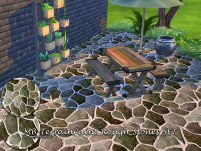 Mb-Terrainpaint_Rough_Stones_Set By Matomibotaki Sims 4 CC