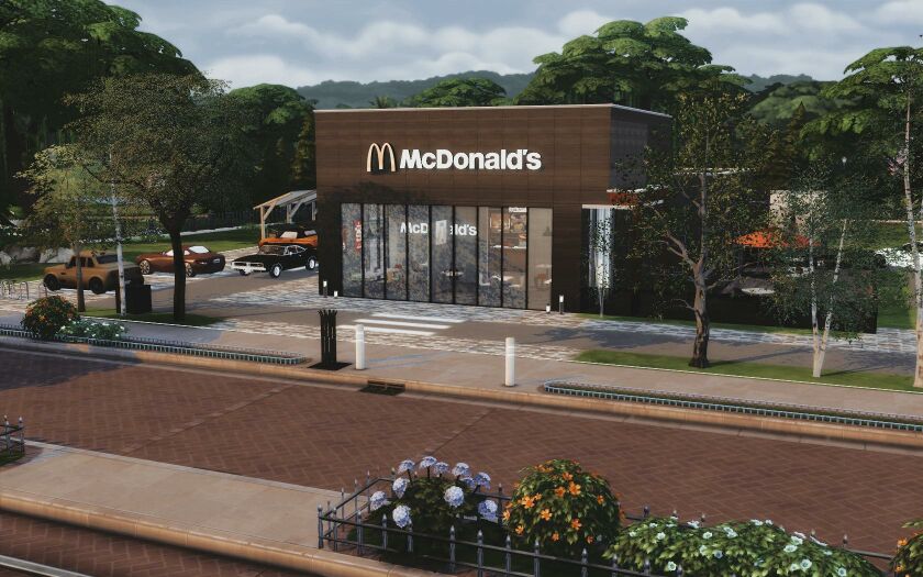 MC Donalds | CC By Mrsbarbiex3 Sims 4 CC