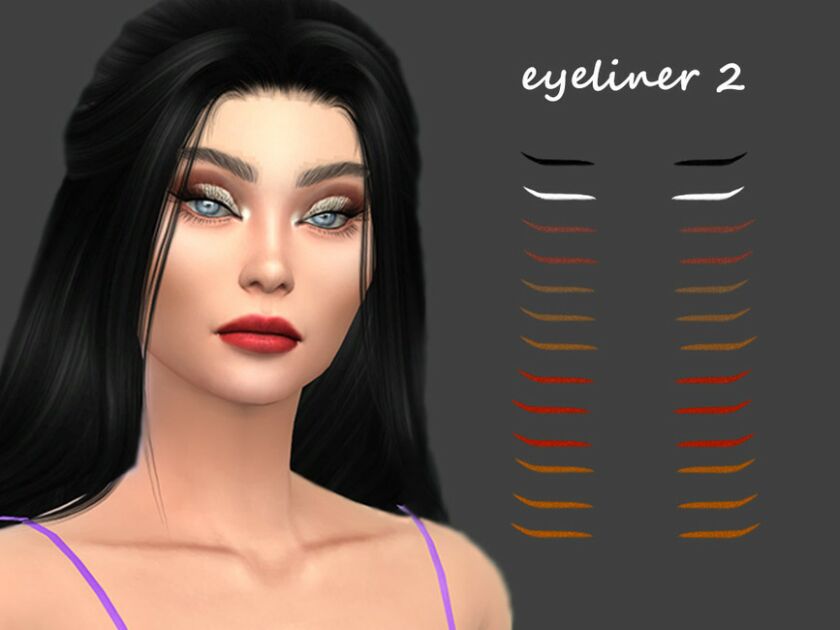 Meldeanne – Eyeliner #2 By Meldeanne Sims 4 CC