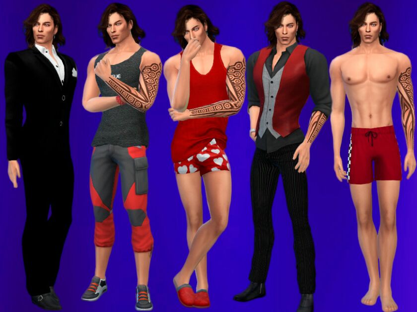 sims 4 cc michael stanley by darkwave14 2