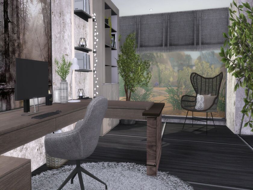 sims 4 cc milla office by suzz86 3