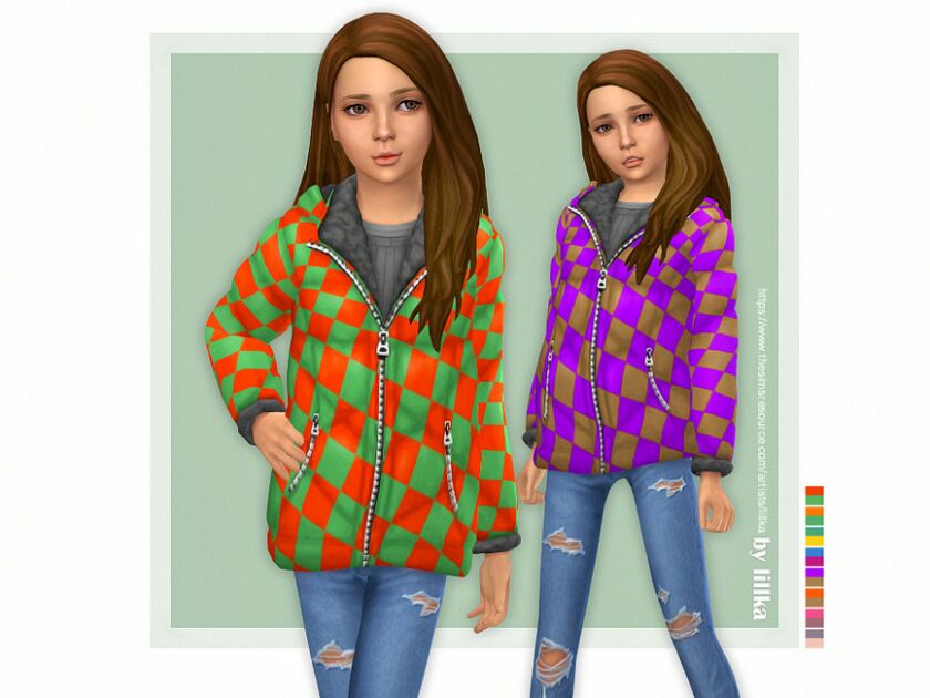 Milo Jacket Sims 4 CC