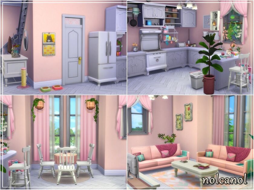 sims 4 cc miss pink no cc by nolcanol 4