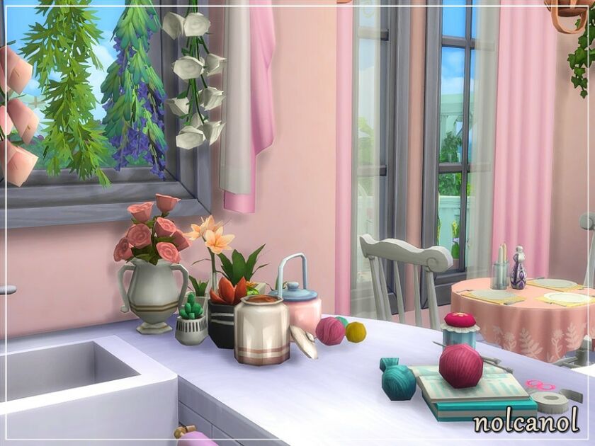 sims 4 cc miss pink no cc by nolcanol 6