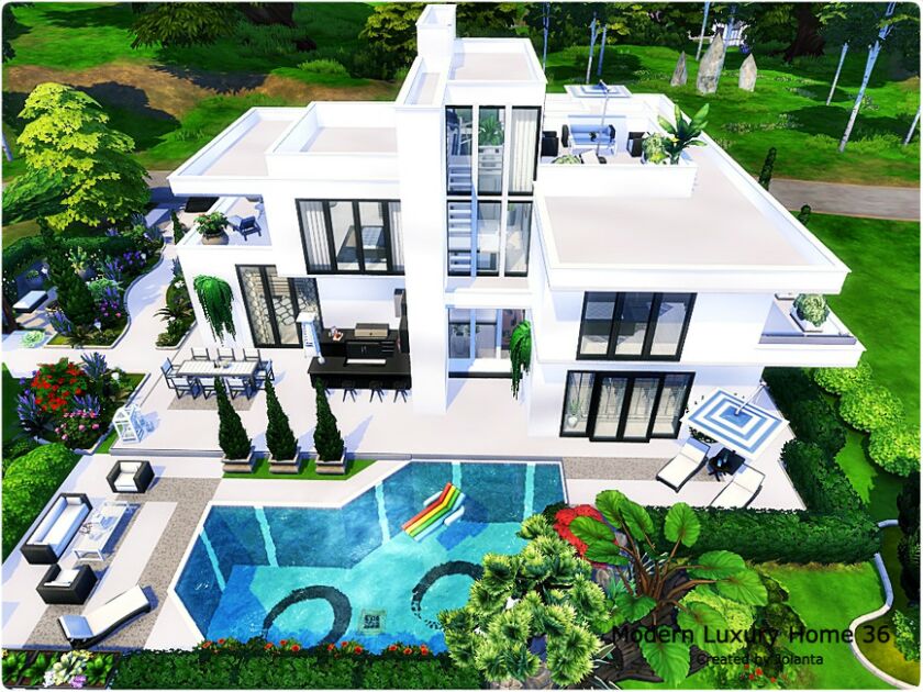 sims 4 cc modern luxury home 36 by jolanta 3