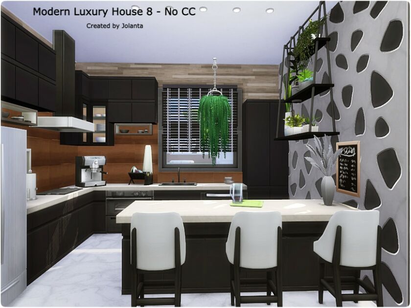 sims 4 cc modern luxury house 8 no cc by jolanta 3