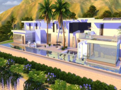 Modern Luxury Mansion |CC By Mrsbarbiex3 Sims 4 CC