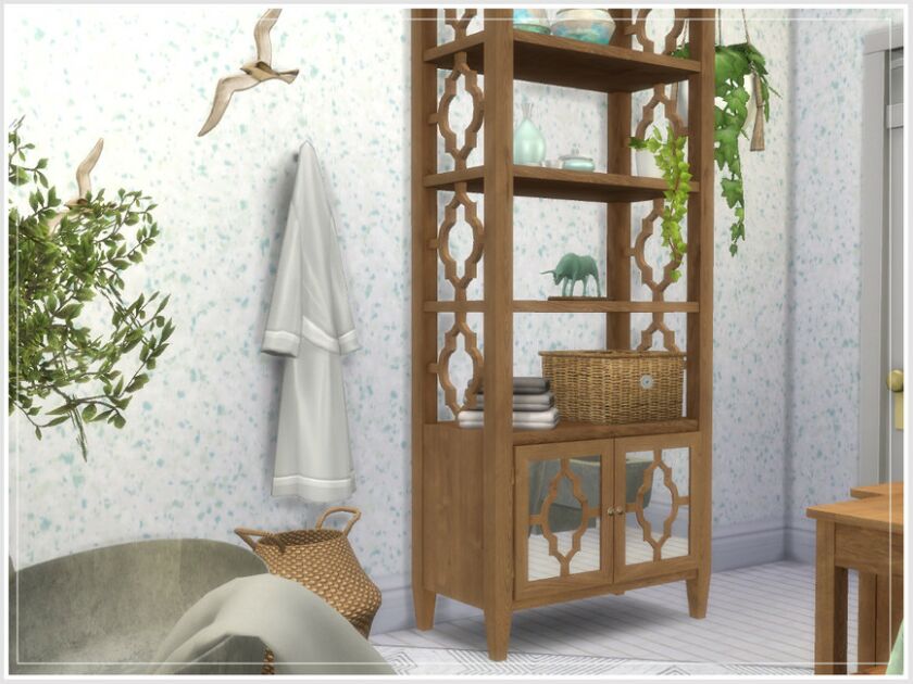 sims 4 cc natachas bathroom by philo 4