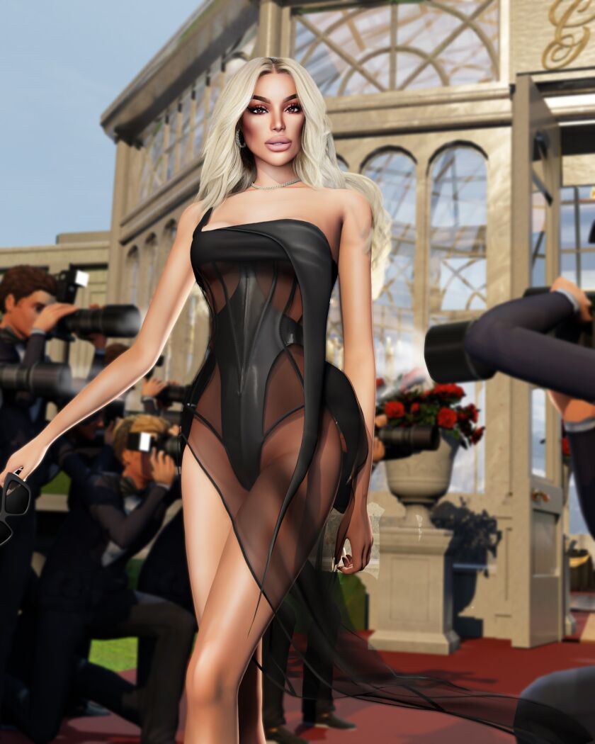 sims 4 cc natasha polys asymmetric layered dress 5