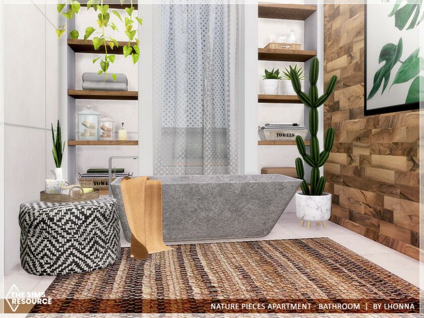 sims 4 cc nature pieces bathroom tsr cc only by lhonna 3