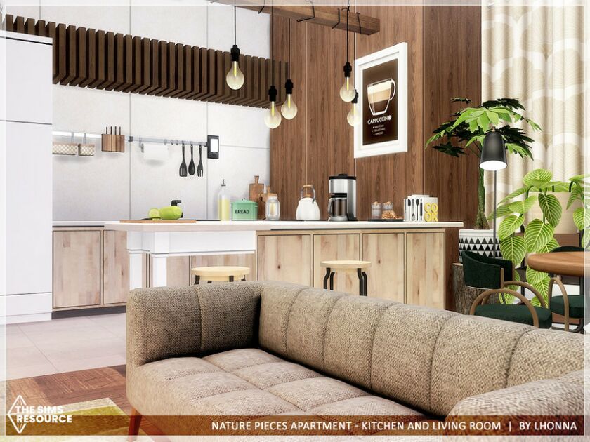 sims 4 cc nature pieces kitchen and living tsr cc only by lhonna 3