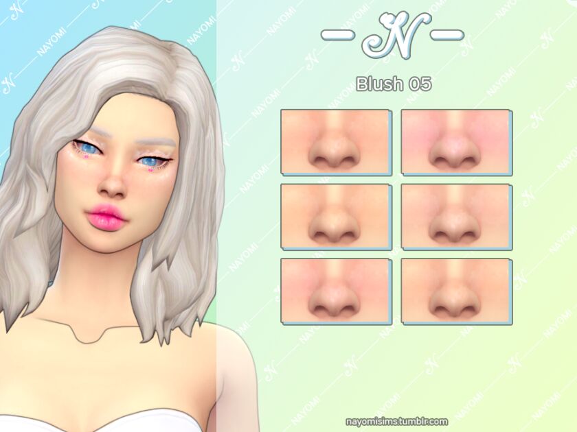 Nayomisims – Blush 05 By Nayomisims Sims 4 CC