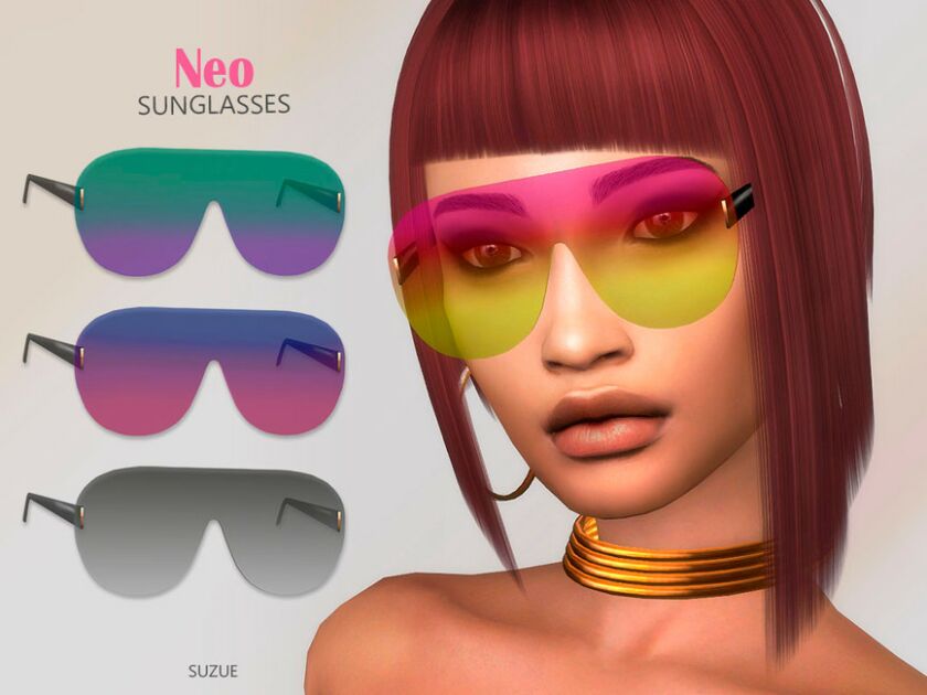 NEO Sunglasses By Suzue Sims 4 CC