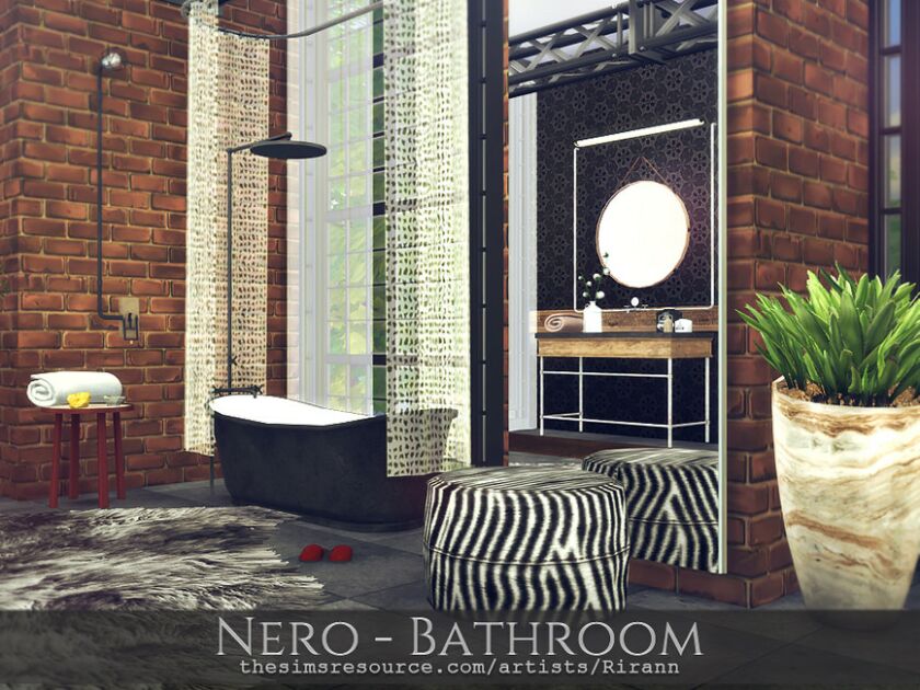 sims 4 cc nero bathroom tsr cc only by rirann 2