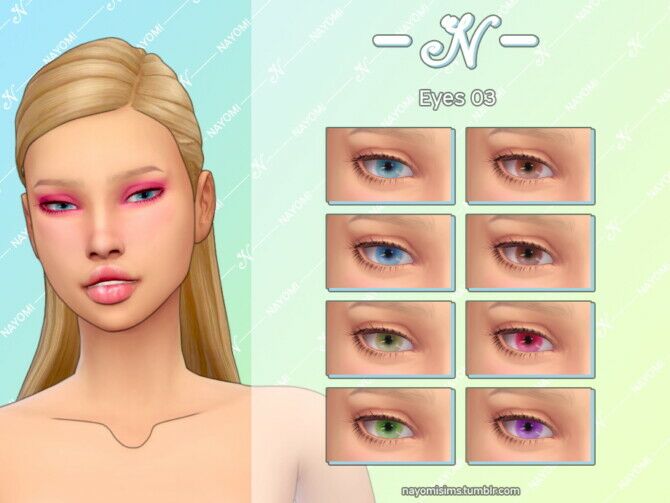 NON Default Eyes 03 By Nayomisims Sims 4 CC