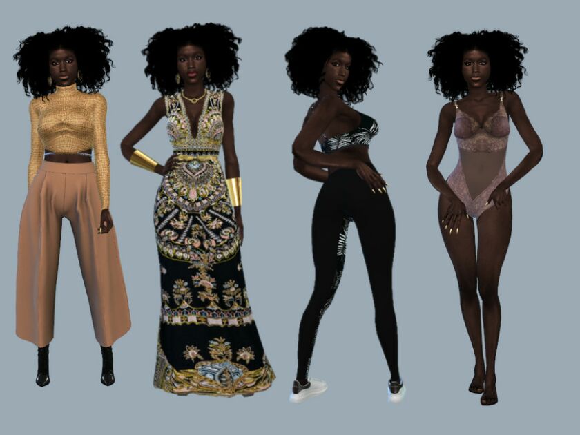 sims 4 cc nosizwe ngige by starafanka 2