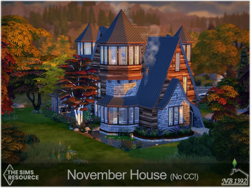 November House Sims 4 CC