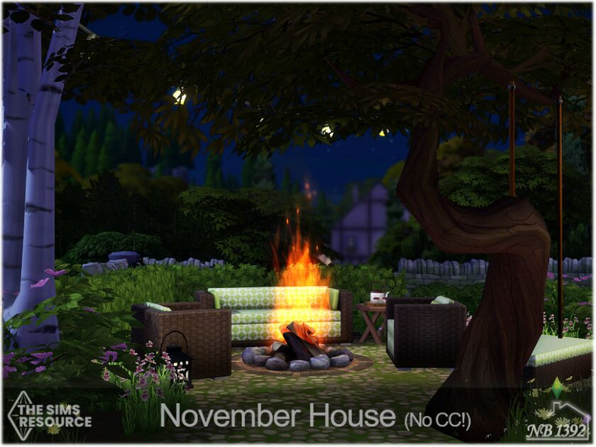 sims 4 cc november house no cc by nobody1392 7