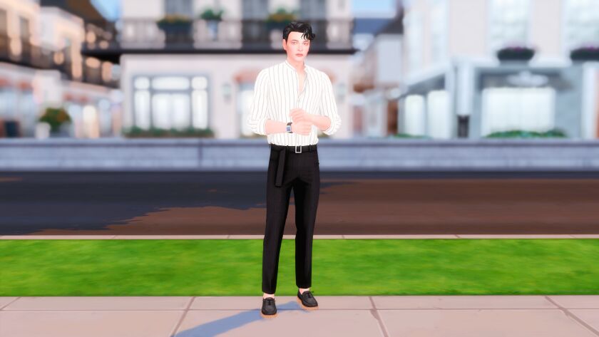 sims 4 cc oh sejin 2