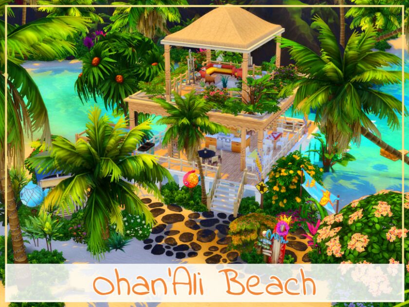 Ohan Ali Beach Sims 4 CC