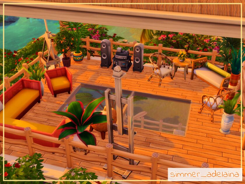 sims 4 cc ohanali beach 5