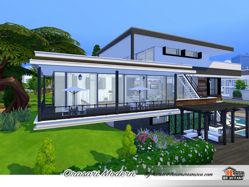 sims 4 cc orasari modern nocc by autaki 4