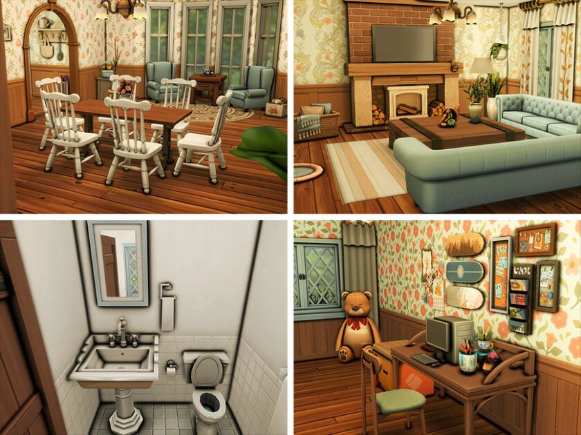 sims 4 cc orchard cottage by xogerardine 5