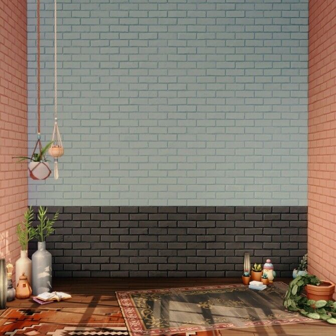 sims 4 cc ornate brick in 5 flavours at picture amoebae 4