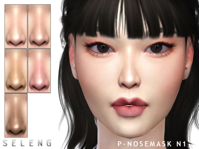 P-Nosemask N1 Sims 4 CC