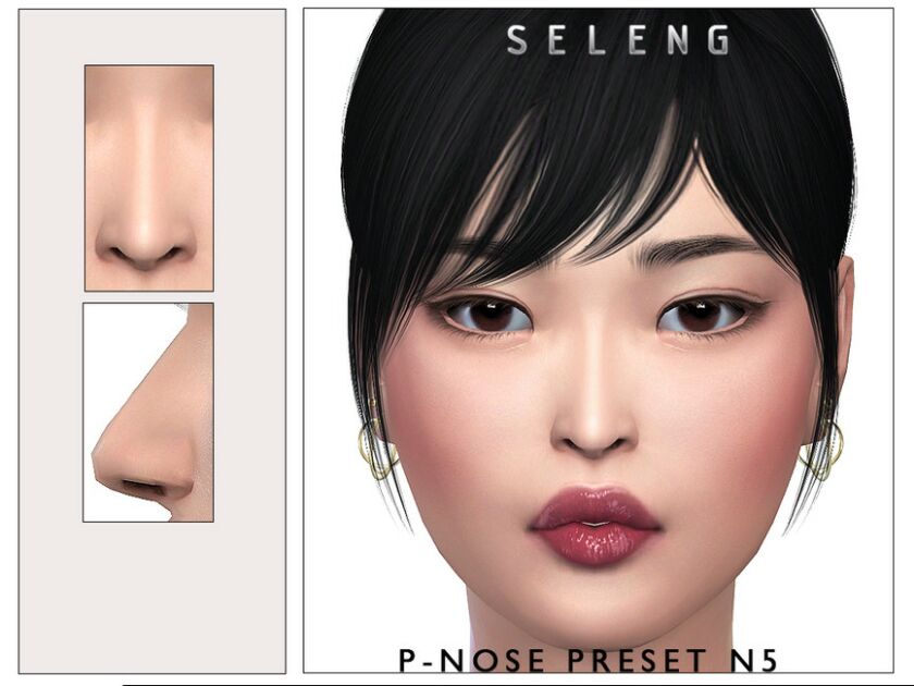 P-Nosepreset N5 [Patreon] By Seleng Sims 4 CC