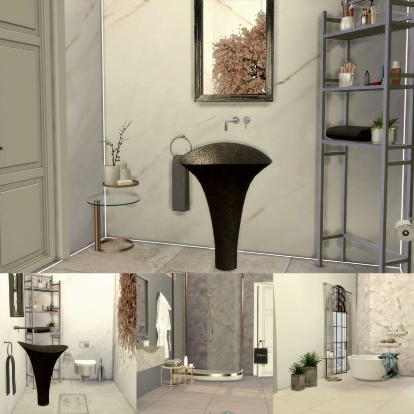 sims 4 cc parisian loft apartment by mrsbarbiex3 5