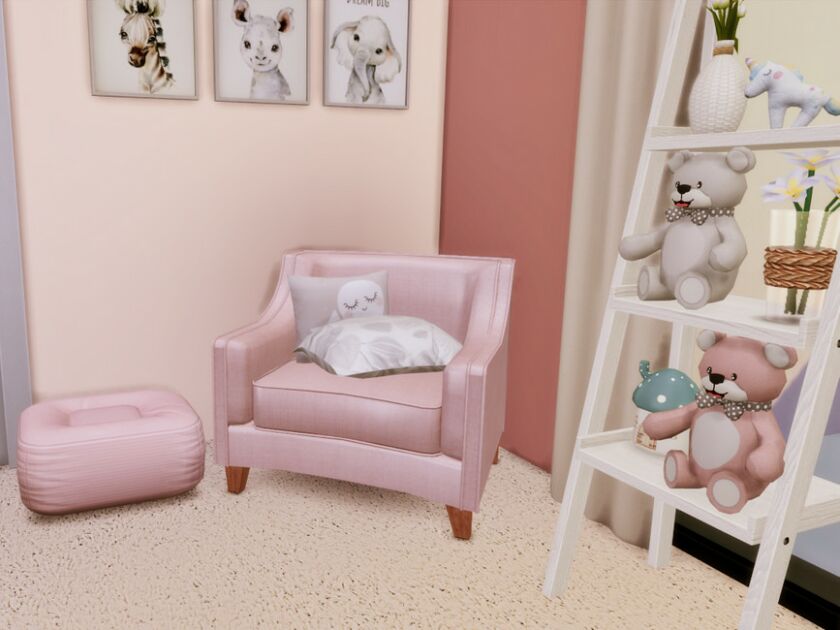 sims 4 cc pastella kid room v2 only tsr cc by genkaiharetsu 2