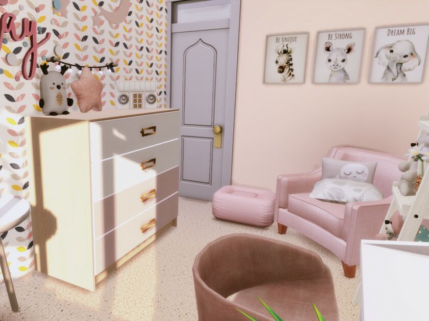 sims 4 cc pastella kid room v2 only tsr cc by genkaiharetsu 4