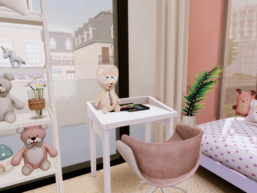 sims 4 cc pastella kid room v2 only tsr cc by genkaiharetsu 5