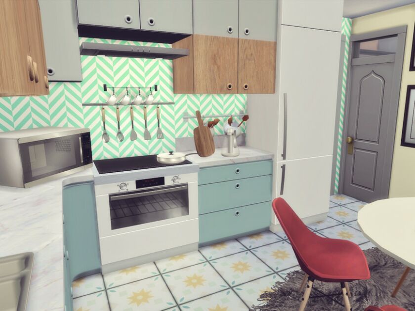 sims 4 cc pastella kitchen only tsr cc by genkaiharetsu 6