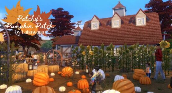 Patchy’s Pumpkin Patch Sims 4 CC