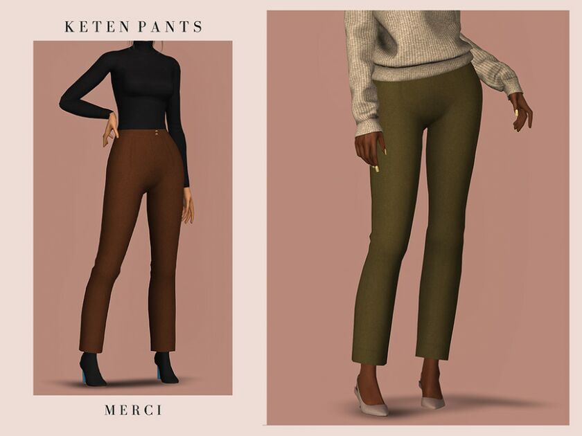 -Patreon- Keten Pants By ‘-Merci- Sims 4 CC