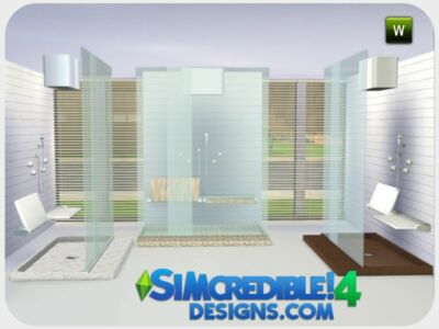 Piece Of Heaven Shower Sims 4 CC